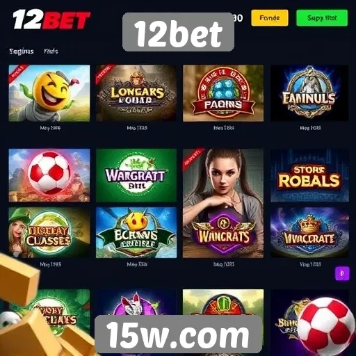 Insights sobre os jogos mais populares no 12bet
