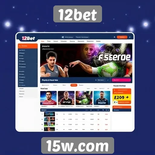 Navegação e usabilidade do site da 12bet