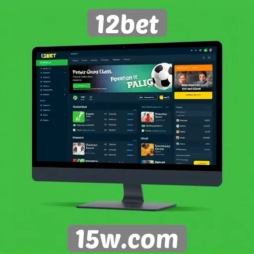 Avaliação da interface do usuário no 12bet